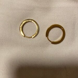 Elegant Gold Hoop Earrings